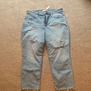 Madewell the curvy perfect vintage jean.